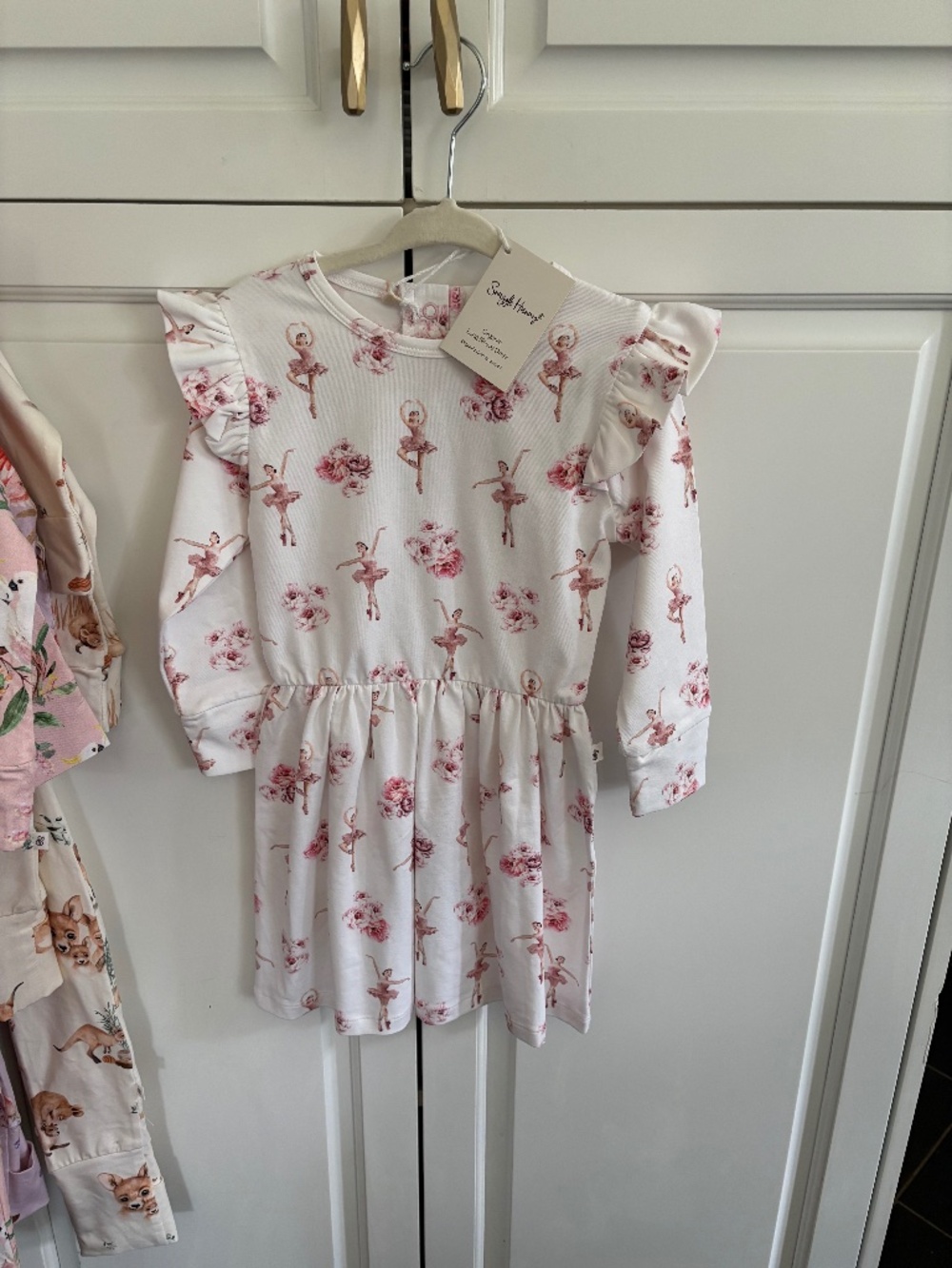 NWT snuggle hunny organic cotton dress size 3
